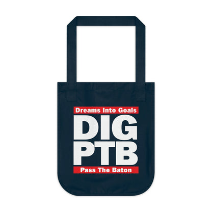 DIG PTB Organic Canvas Tote Bag